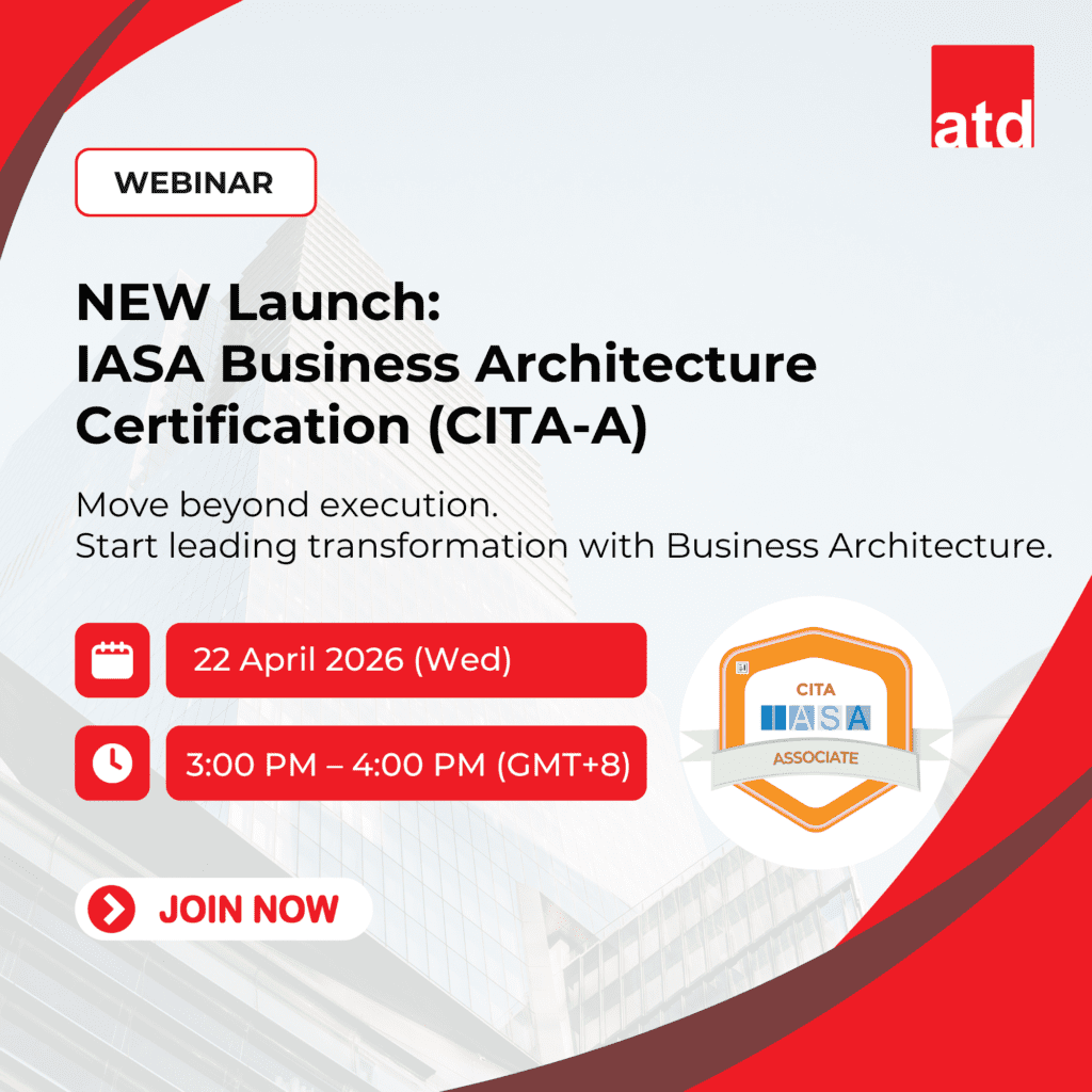 [Webinar] NEW Launch: IASA Business Architecture Certification (CITA-A)
